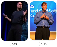 presetation Zen: Steve Jobs vs Bill Gates